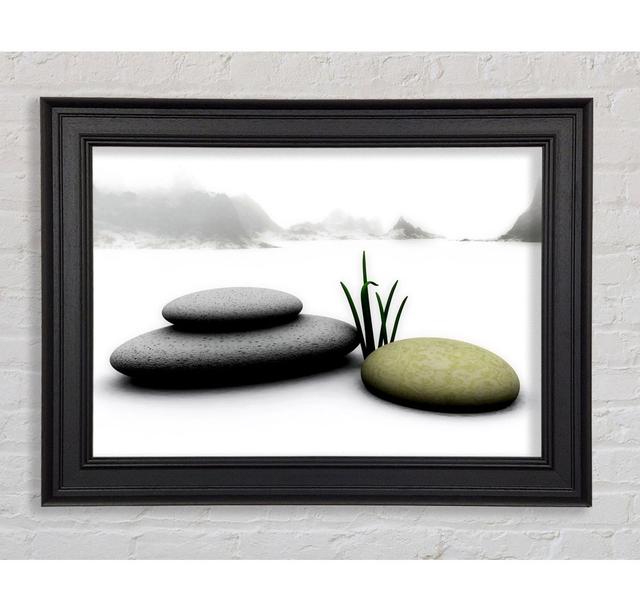 Winter Pebble Wonderland - Print Ebern Designs Size: 42cm H x 59.7cm W x 8cm D on Productcaster.