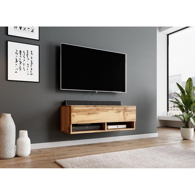 TV-Lowboard Darmani für TVs bis zu 43" Ebern Designs Farbe: Wotan-Eiche on Productcaster.