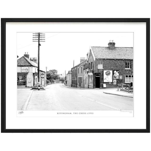 'Keyingham, the Cross C1955' by Francis Frith - Picture Frame Photograph Print on Paper The Francis Frith Collection Size: 45cm H x 60cm W x 2.3cm D on Productcaster.