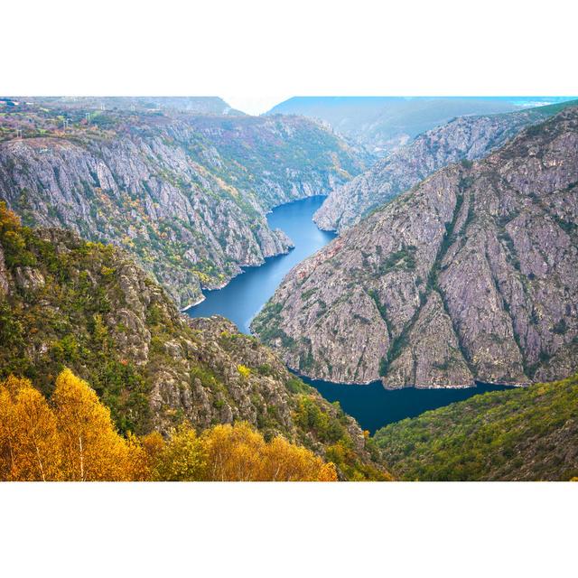 Landscape Of The Ribeira Sacra by Pedre - Wrapped Canvas Print Alpen Home Size: 61cm H x 91cm W on Productcaster.