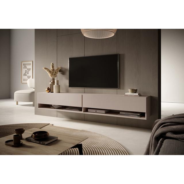 TV-Schrank Hesketh für TVs bis zu 75" 17 Stories Farbe: Grau on Productcaster.