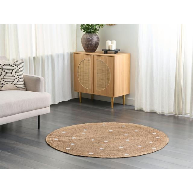 Handgefertigter Teppich Alafia in Beige Sansibar Home on Productcaster.