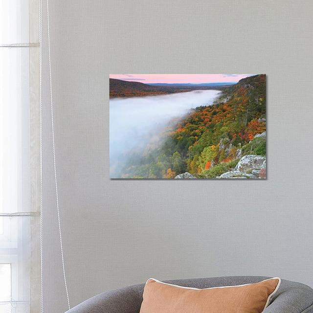 Clouds Over Lake Of The Clouds by Brian Wolf - Wrapped Canvas Gallery-Wrapped Canvas Giclée Union Rustic on Productcaster.