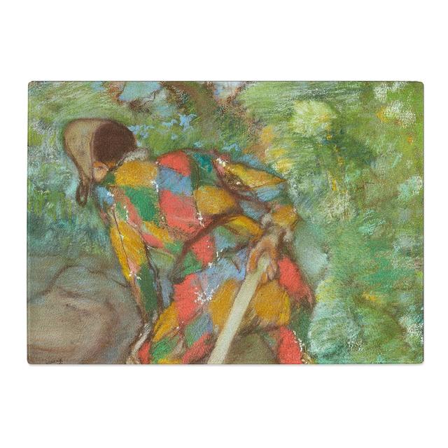 Harlequin by Edgar Degas Chopping Board East Urban Home Size: 0.4cm H x 28.5cm W x 39cm L on Productcaster.