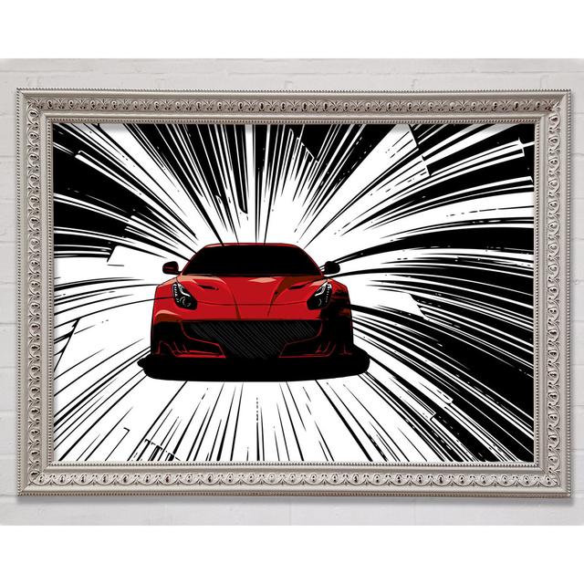 Speed War Framed Print Bright Star Size: 21cm H x 29.7cm W x 3cm D on Productcaster.