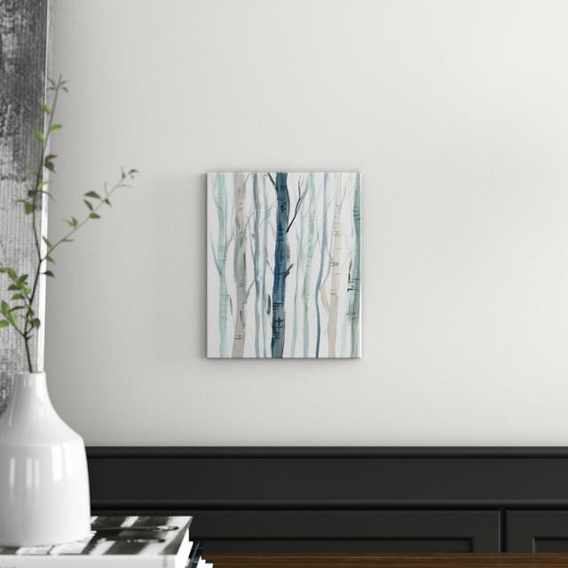 Light Forest - Wrapped Canvas Print East Urban Home Size: 41cm H x 33cm W x 4cm D on Productcaster.