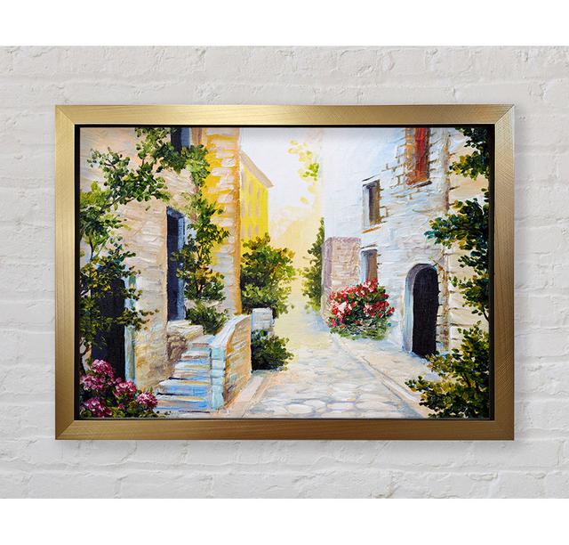 The Streets Of Paphos - Single Picture Frame Art Prints Bright Star Size: 100cm H x 141.4cm W on Productcaster.