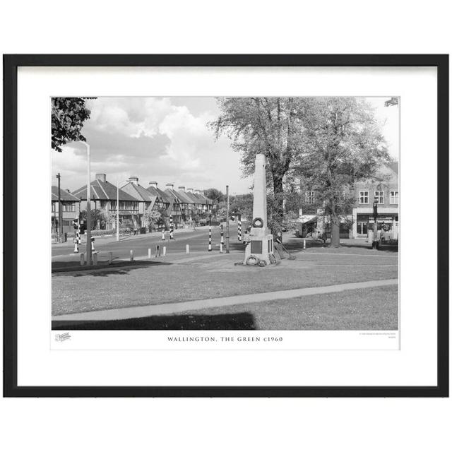 'Wallington, the Green C1960' by Francis Frith - Picture Frame Photograph Print on Paper The Francis Frith Collection Size: 60cm H x 80cm W x 2.3cm D on Productcaster.