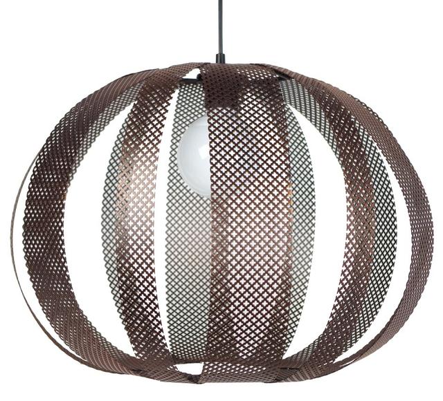 Herbst 1 - Light Unique/Statement Pendant Brayden Studio Shade Colour: Copper on Productcaster.