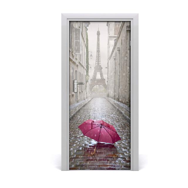 Umbrella France Door Sticker East Urban Home on Productcaster.