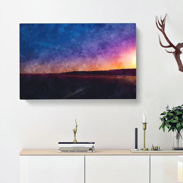 Sand Dunes in Australia - Wrapped Canvas Graphic Art Print East Urban Home Size: 60cm H x 91cm W x 3cm D on Productcaster.