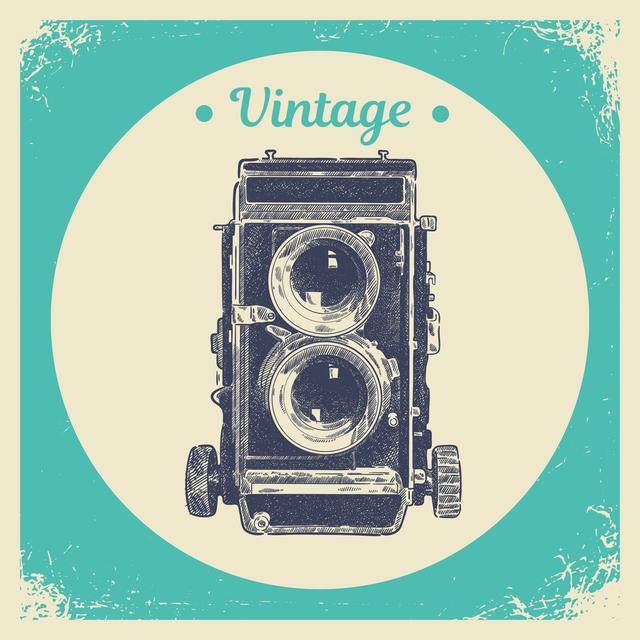 Vintage Camera by Phiwath Jittamas - Wrapped Canvas Graphic Art Ebern Designs Size: 51cm H x 51cm W on Productcaster.