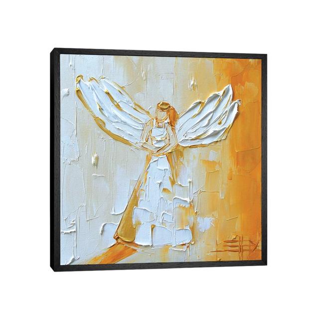 Print on Canvas Ebern Designs Format: Black Framed, Size: 66.04cm H x 66.04cm W x 3.81cm D on Productcaster.