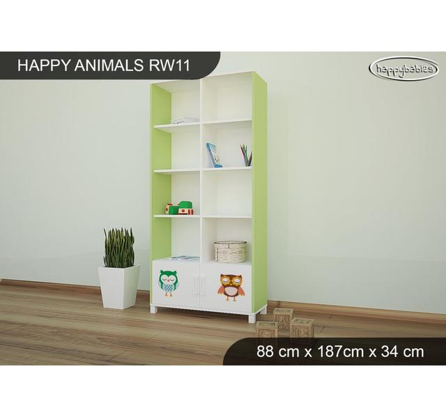 187cm H X 88cm W Chip Resistant Animals Kids Cube Happy Babies Colour: Green on Productcaster.