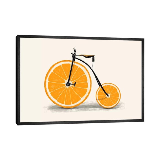 Vitamin - Floater Frame Print on Canvas Ebern Designs Frame Option: Black Framed, Size: 101.6cm H x 152.4cm W x 3.81cm D on Productcaster.