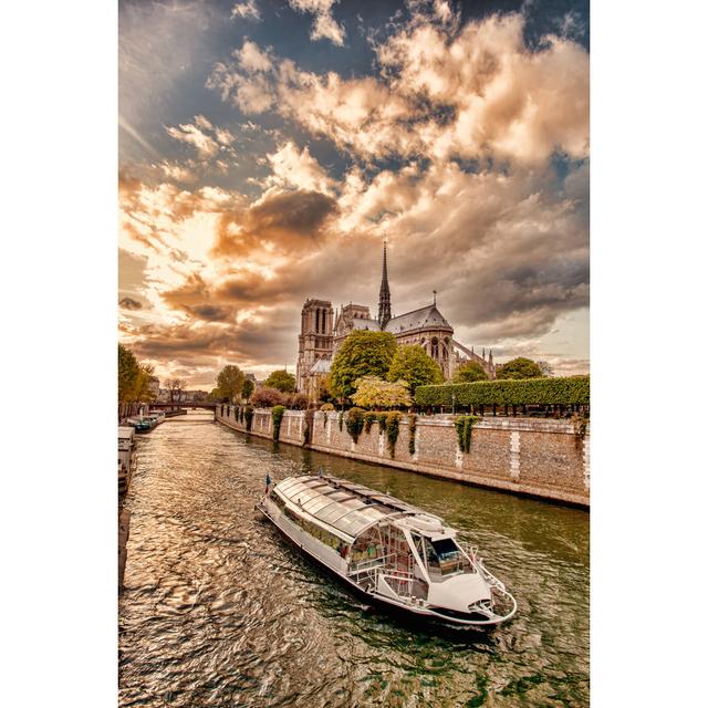 Notre Dame Cathedral, Paris - Print Breakwater Bay Size: 91cm H x 61cm W x 3.8cm D on Productcaster.