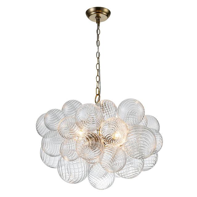 Mahood 3 - Light Chandelier with No Secondary Or Accent Material Accents Fairmont Park Finish: Brass on Productcaster.