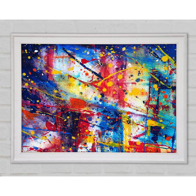 The Splatter Of The Bridge Framed Print Ivy Bronx Size: 29.7cm H x 42cm W x 1.5cm D on Productcaster.