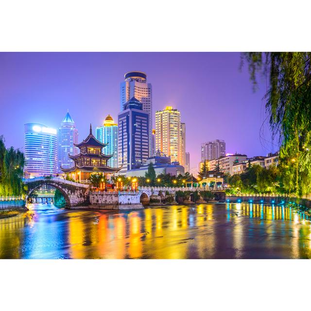 Guiyang Skyline, China von SeanPavonePhoto - Leinwand-Kunstdrucke 17 Stories Größe: 40 cm H x 60 cm B x 1,8 cm T on Productcaster.