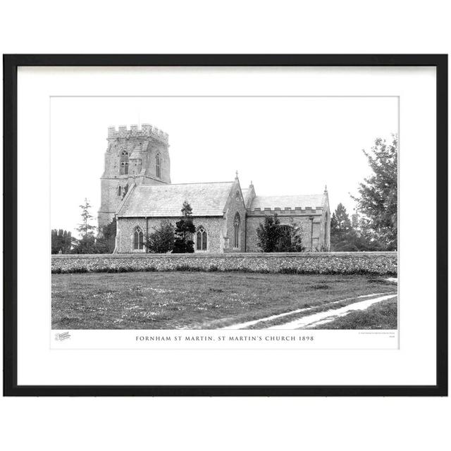 Fornham St Martin, St Martin's Church 1898 by Francis Frith - Single Picture Frame Print The Francis Frith Collection Size: 28cm H x 36cm W x 2.3cm D on Productcaster.