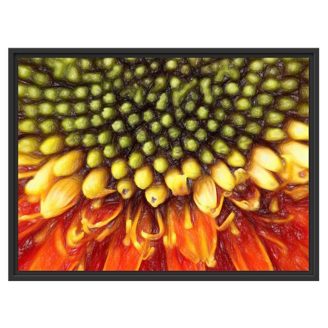 Gerahmtes Wandbild Nahaufnahme einer Gerbera East Urban Home Größe: 60 cm H x 80 cm B on Productcaster.