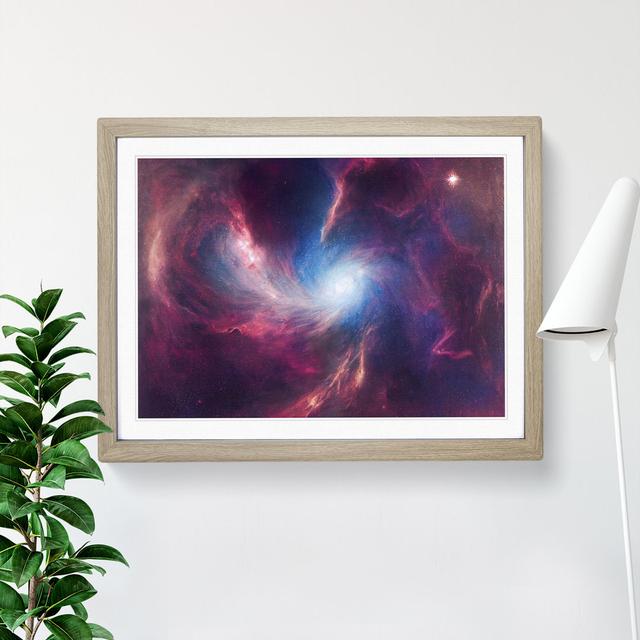 Galaxy Vol.1 - Single Picture Frame Print Metro Lane Size: 46cm H x 64cm W x 2cm D on Productcaster.