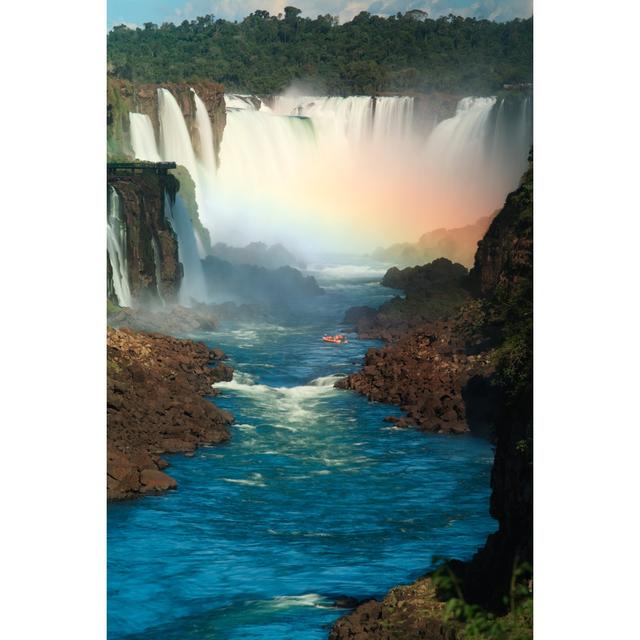 Iguazu River Falls by Gcoles - Druck Alpen Home Größe: 60 cm H x 40 cm B on Productcaster.