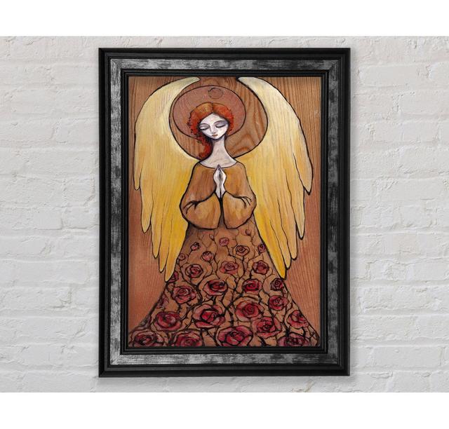 Wooden Angel - Print Latitude Vive Size: 84.1cm H x 59.7cm W on Productcaster.