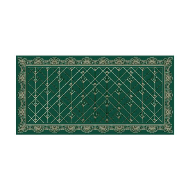 Rectangular Heon Geometric Machine Woven Area Rug East Urban Home Rug Size: Rectangle 60 x 120cm on Productcaster.