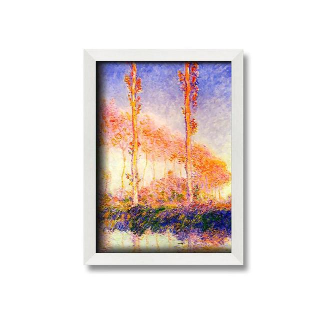 Monet Poplars 2 - Single Picture Frame Art Prints Ophelia & Co. Size: 42cm H x 59.7cm W on Productcaster.