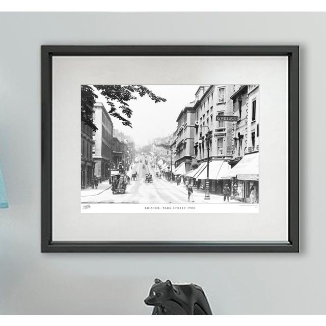 Bristol, Park Street 1900 - Single Picture Frame Print The Francis Frith Collection Size: 60cm H X 80cm W x 2cm D on Productcaster.