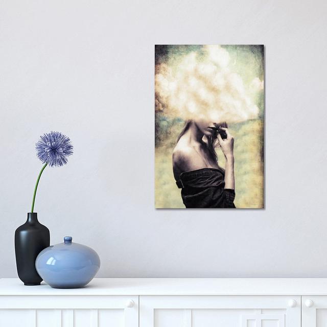 Head In The Clouds by Underdott Art - Wrapped Canvas Gallery-Wrapped Canvas Giclée Metro Lane Size: 45.72cm H x 30.48cm W x 1.905cm D on Productcaster.