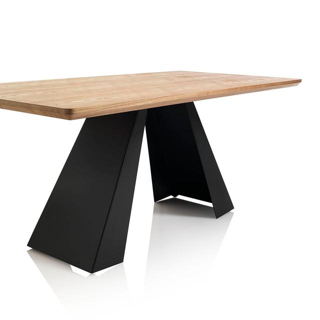 Arellano Metal Base Dining Table Corrigan Studio on Productcaster.