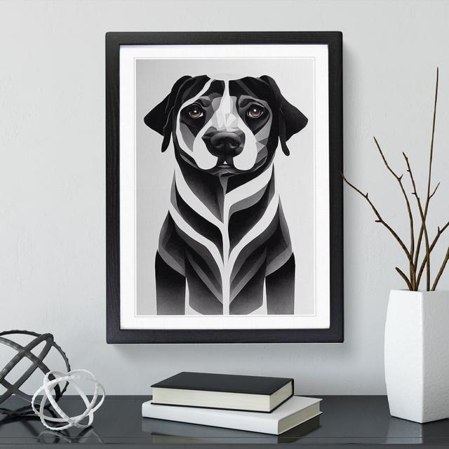 Special Dog - Single Picture Frame Print Latitude Run Size: 64cm H x 46cm W x 2cm D, Frame Colour: Black Framed on Productcaster.