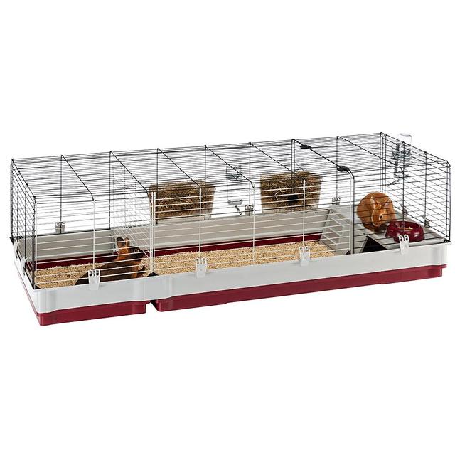 Rabbit Cage Ferplast Size: 50cm H x 60cm W x 162 cm D on Productcaster.