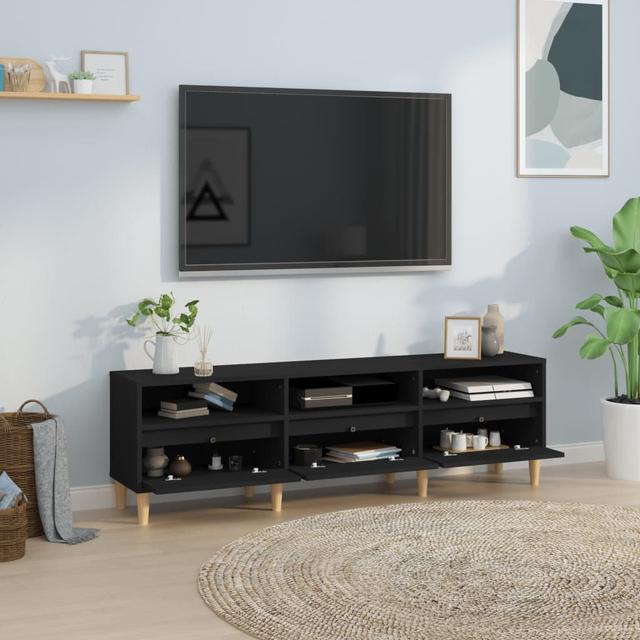 TV-Ständer Earle für TVs bis zu 32" Norden Home Farbe: schwarz on Productcaster.