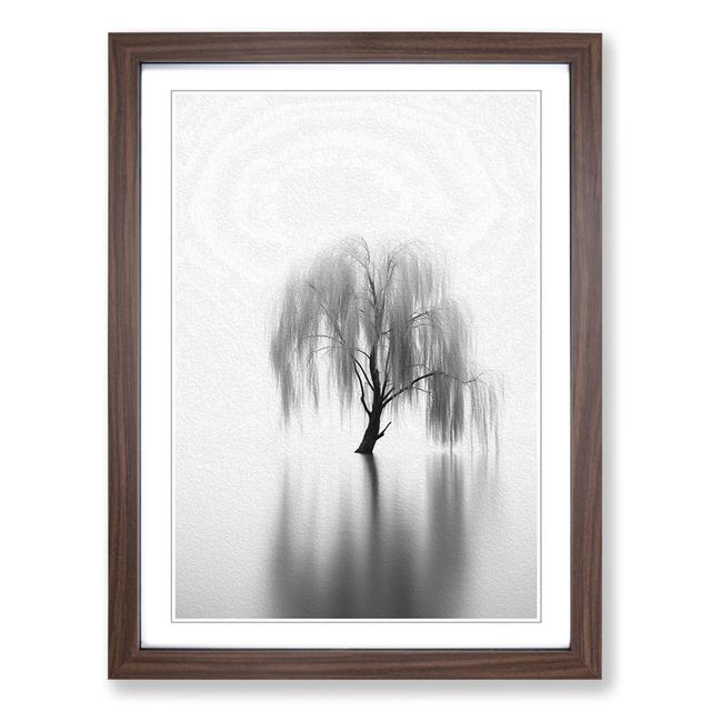 XYZ-FRM-V1223-6495 Single Picture Frame Art Prints on Wood Marlow Home Co. Size: 46cm H x 34cm W, Format: Walnut Framed on Productcaster.