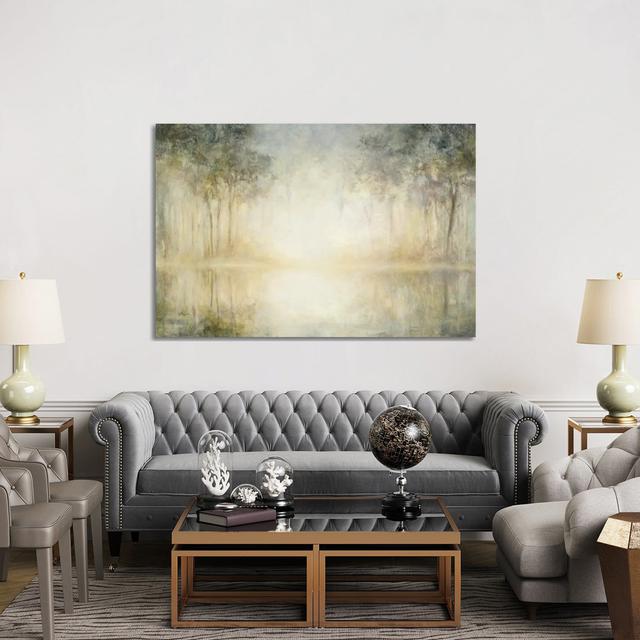 Morning Mist by Julia Purinton - Gallery-Wrapped Canvas Giclée on Canvas Lark Manor Size: 101.6cm H x 152.4cm W x 3.81cm D, Format: No Frame on Productcaster.