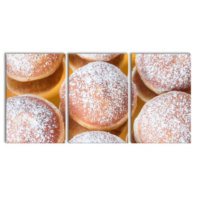 Sweet Doughnuts Photographic Art Print Multi-Piece Image on Canvas East Urban Home Size: 120cm H x 240cm W on Productcaster.