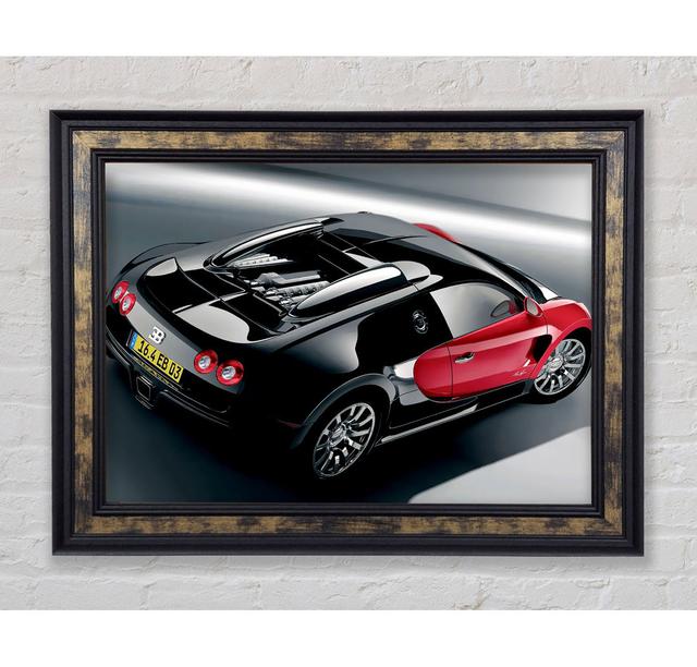 Bugatti Veyron Seitenprofil - Einzelner Bilderrahmen Kunstdrucke Bright Star Größe: 29,7 cm H x 42 cm B on Productcaster.