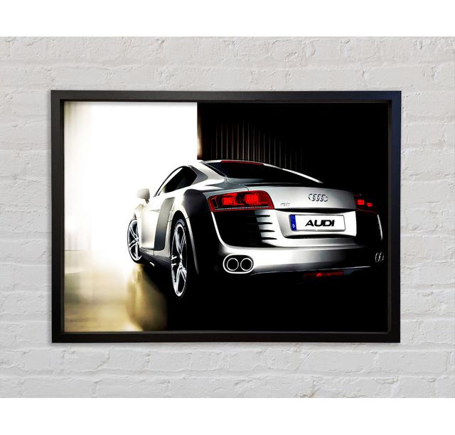 Audi Silver - Single Picture Frame Art Prints on Canvas Bright Star Size: 84.1cm H x 118.9cm W x 3.3cm D on Productcaster.