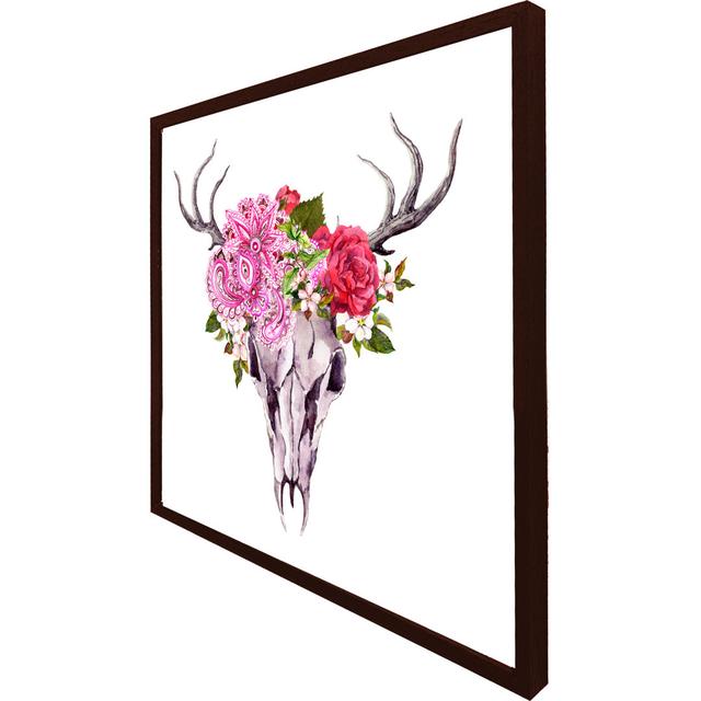 Mauckport Single Picture Frame Art Prints Latitude Vive Size: 61cm H x 61cm W x 4cm D, Frame Colour: Brown Framed on Productcaster.