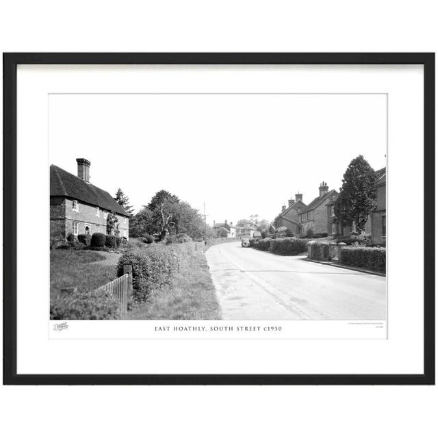 East Hoathly, South Street C1950 by Francis Frith - Single Picture Frame Print The Francis Frith Collection Size: 45cm H x 60cm W x 2.3cm D on Productcaster.