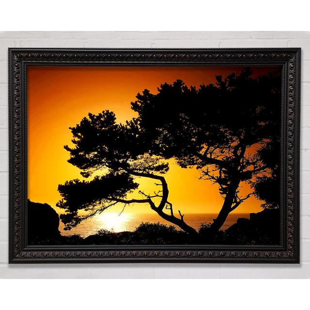 Print Brayden Studio Size: 29.1cm H x 42cm W x 3cm D, Format: Black Framed Wood on Productcaster.