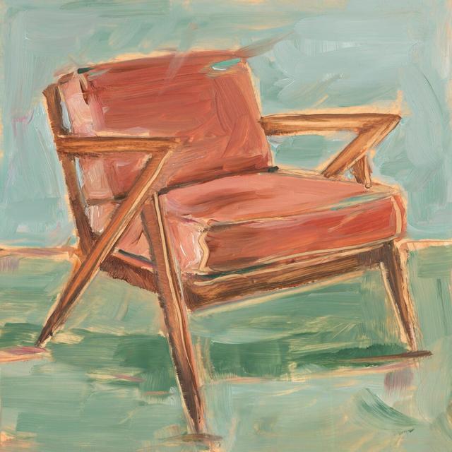 Have a Seat III by Ethan Harper - Wrapped Canvas Painting Print Rosalind Wheeler Size: 91cm H x 91cm W on Productcaster.