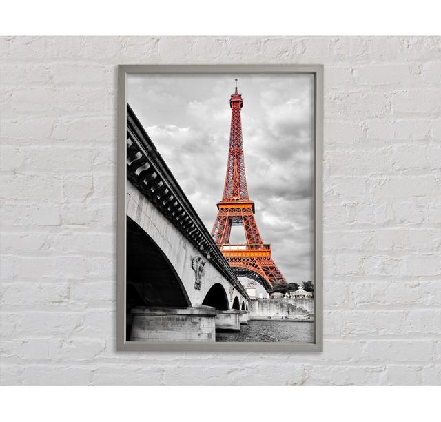 Eiffel Tower Over The River Seine 5 - Print Bright Star Size: 141.4cm H x 100cm W x 3.3cm D on Productcaster.