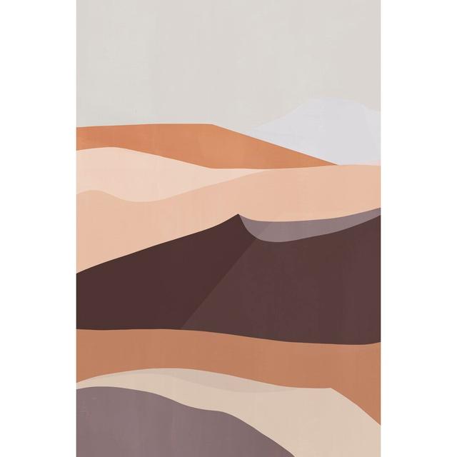 Desert Dunes III - Wrapped Canvas Painting Ivy Bronx Size: 91cm H x 61cm W on Productcaster.