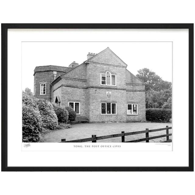 'Tong, the Post Office C1955' - Picture Frame Photograph Print on Paper The Francis Frith Collection Size: 60cm H x 80cm W x 2.3cm D on Productcaster.