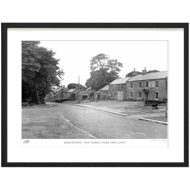 'Eggleston, the Three Tuns Inn C1955' by Francis Frith - Picture Frame Photograph Print on Paper The Francis Frith Collection Size: 45cm H x 60cm W x on Productcaster.