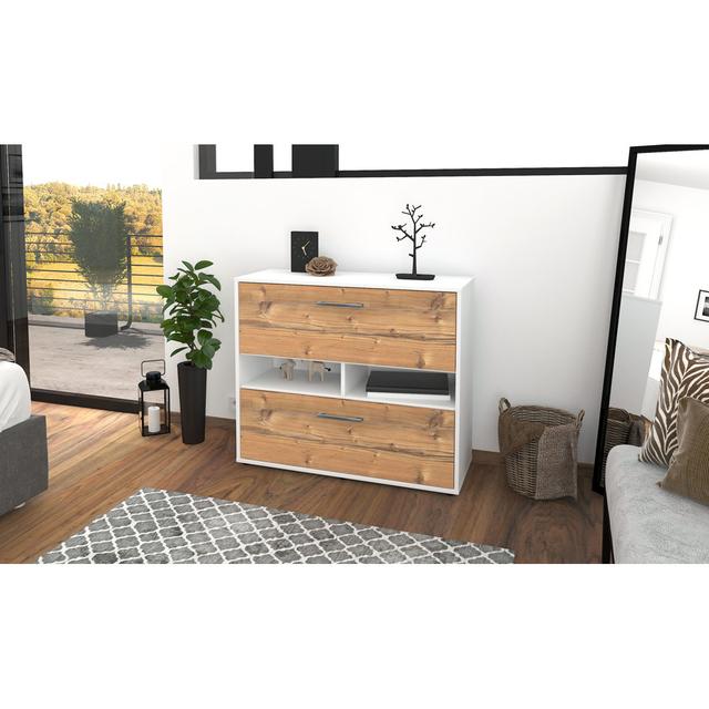 Sideboard Dalia ModernMoments Farbe (Korpus/Front): Kiefer\/Weiß on Productcaster.